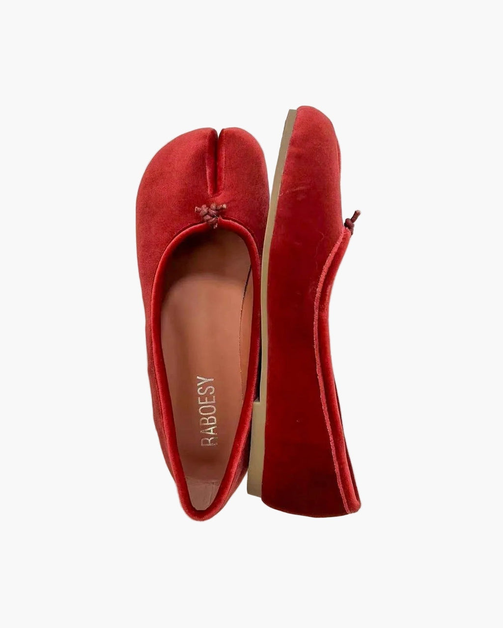 Velvet Tabi Ballet Flats