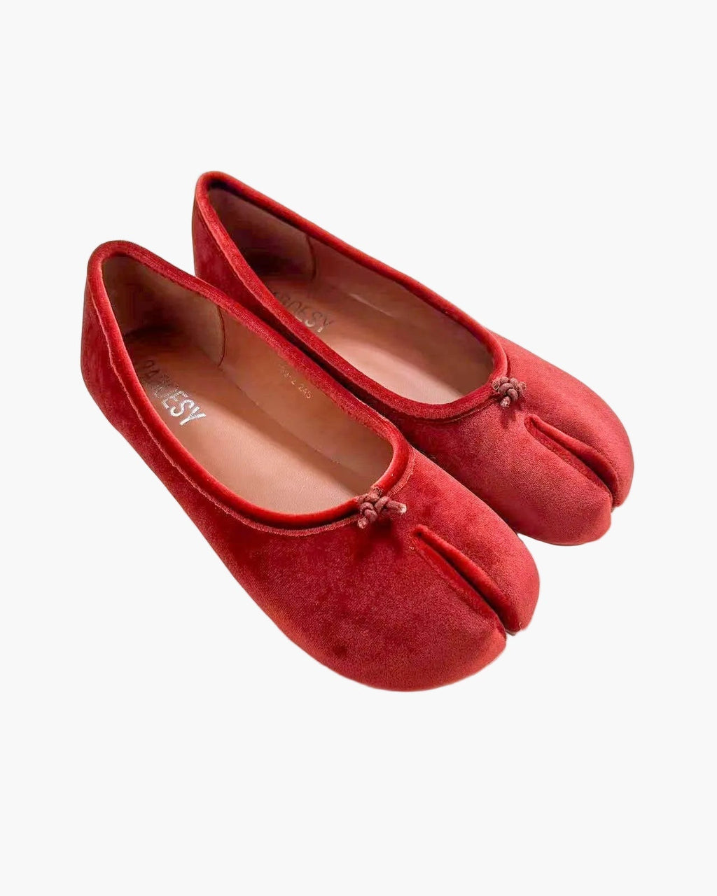 Velvet Tabi Ballet Flats