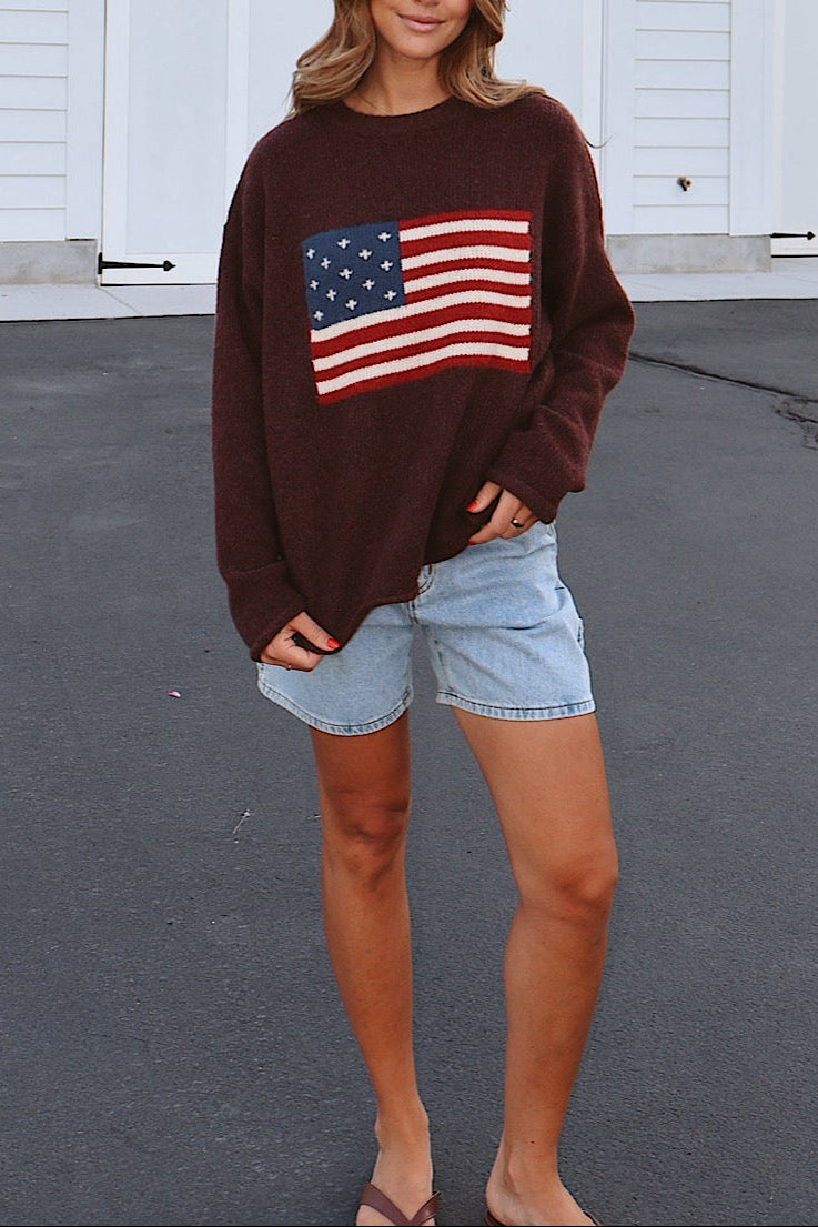 Old Glory Knit Sweater