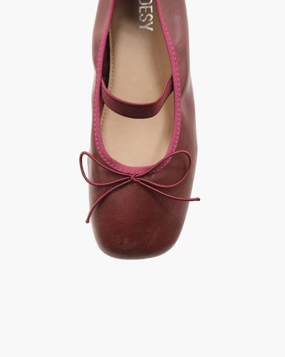 Round Toe Ballet Flats