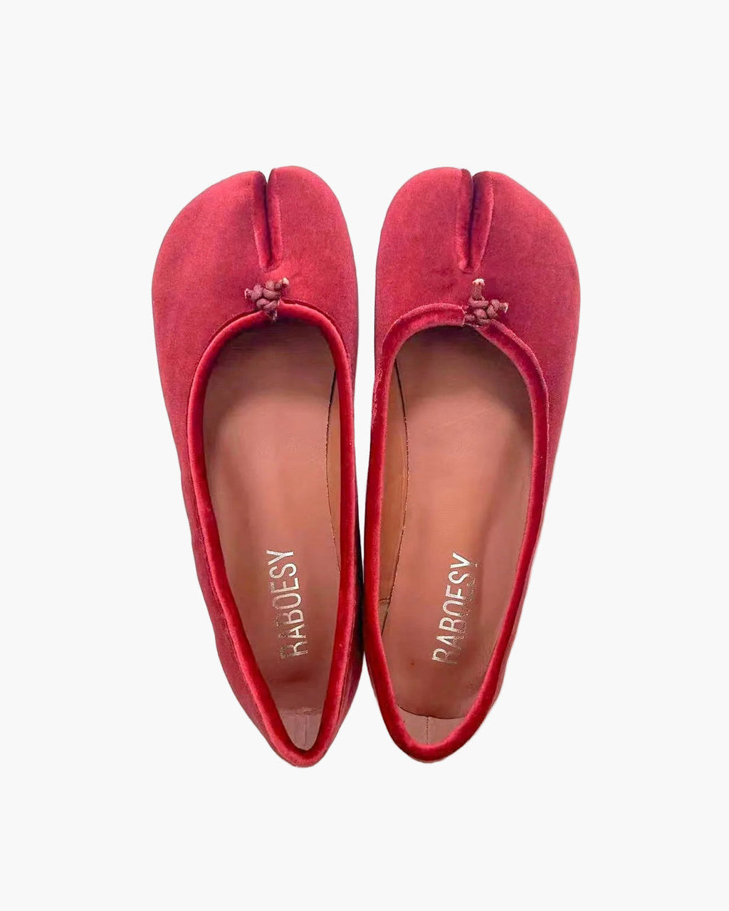 Velvet Tabi Ballet Flats