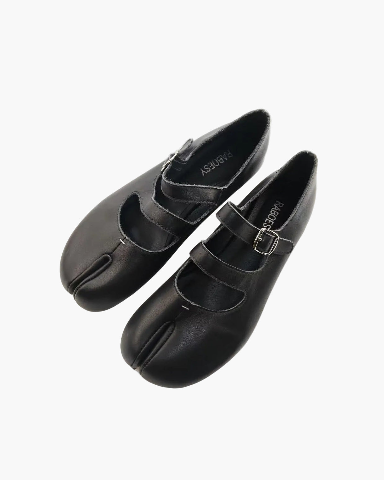 Double Straps Tabi Ballet Flats