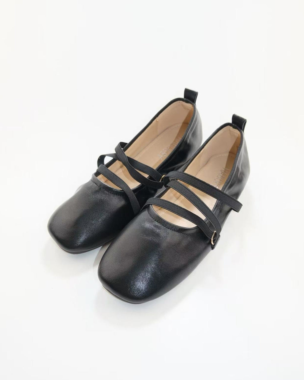 Cross Straps Foldable Ballet Flats