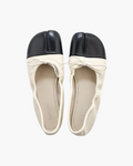 Foldable Color Block Tabi Flats