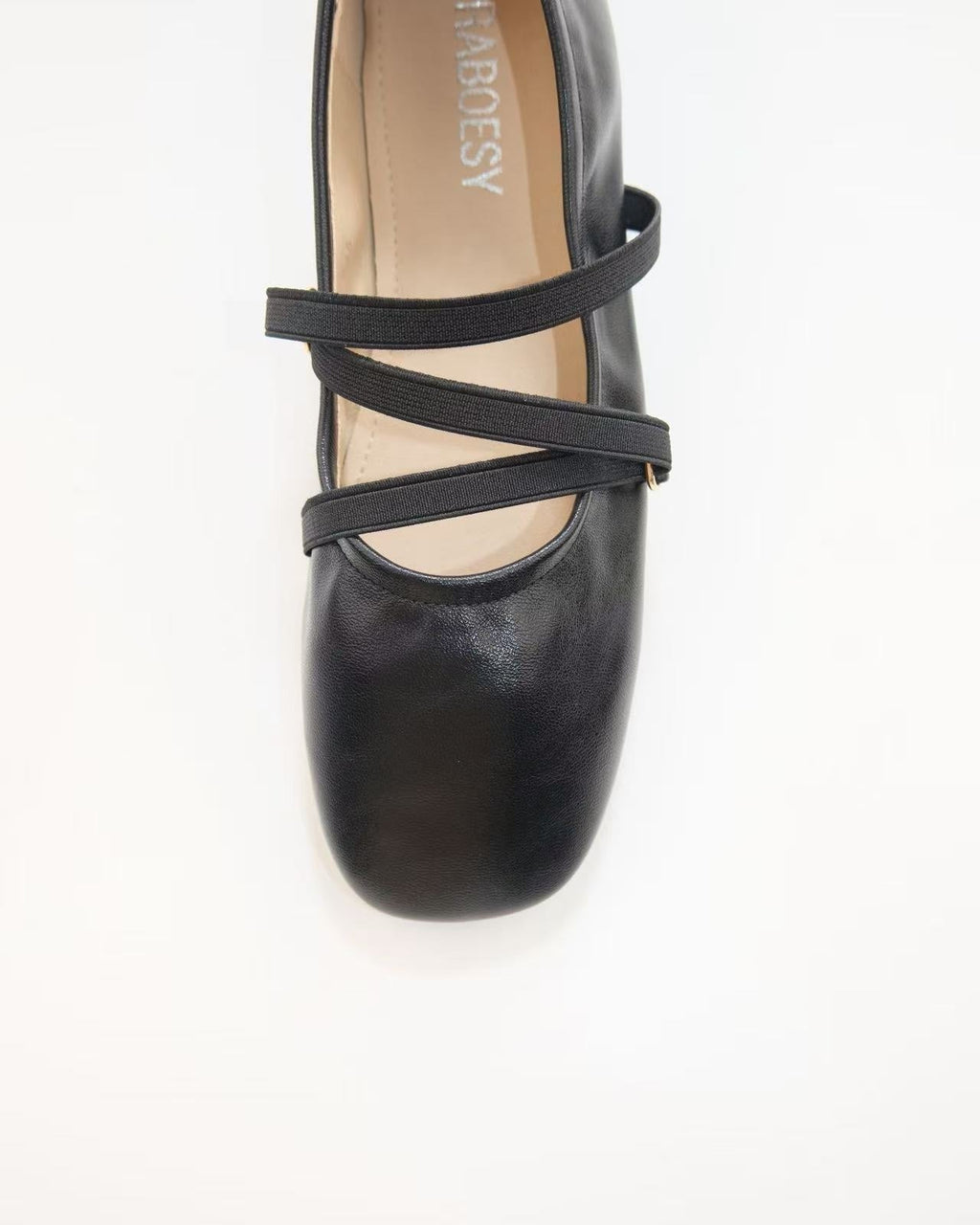 Cross Straps Foldable Ballet Flats
