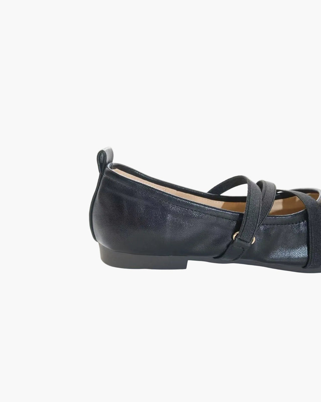 Cross Straps Foldable Ballet Flats