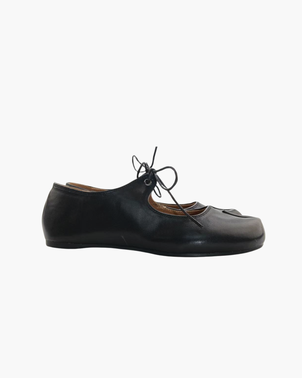 Lace Up Tabi Flats