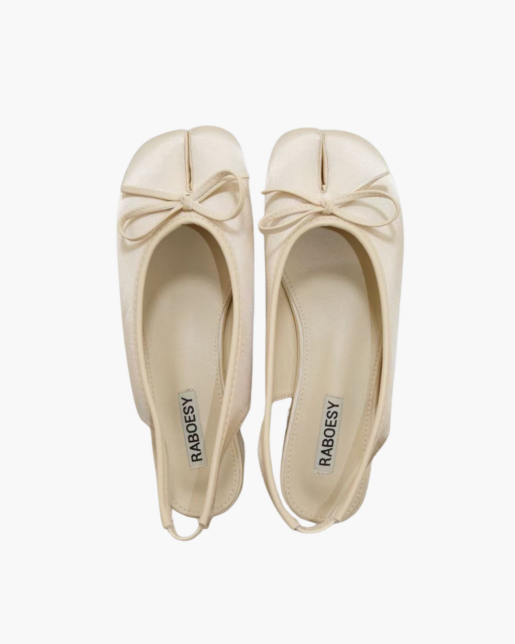 Bow Tie Slingback Tabi Pumps