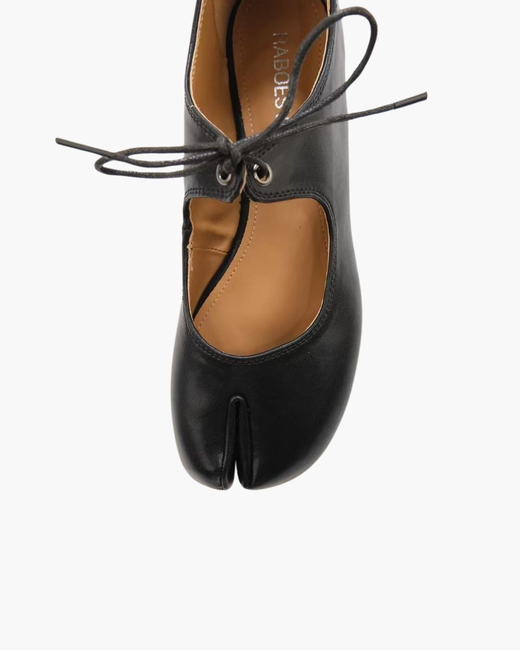 Lace Up Tabi Flats