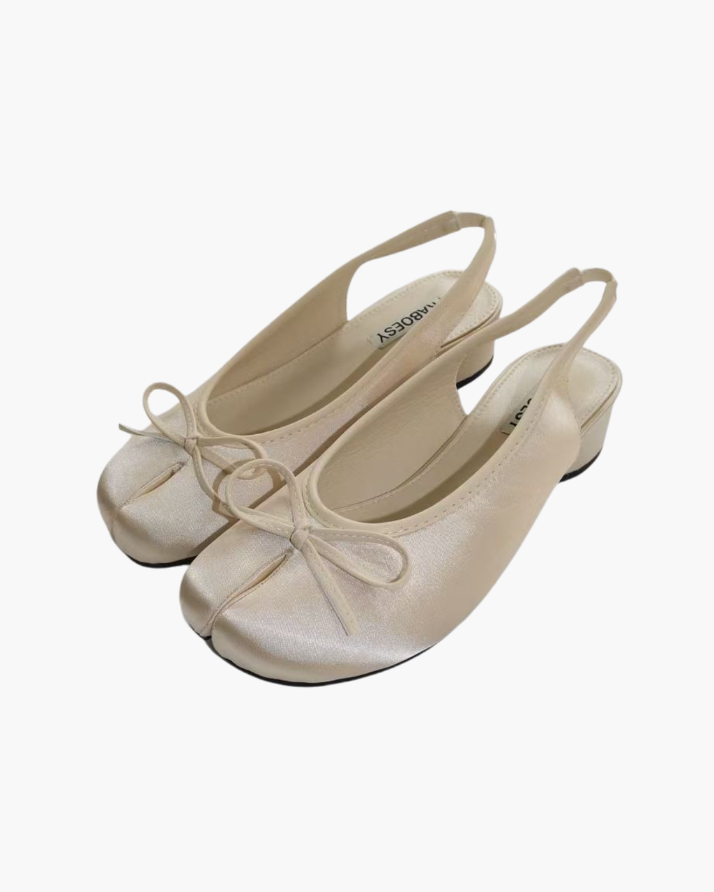 Bow Tie Slingback Tabi Pumps