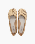 Satin Polka Dots Ballet Flats