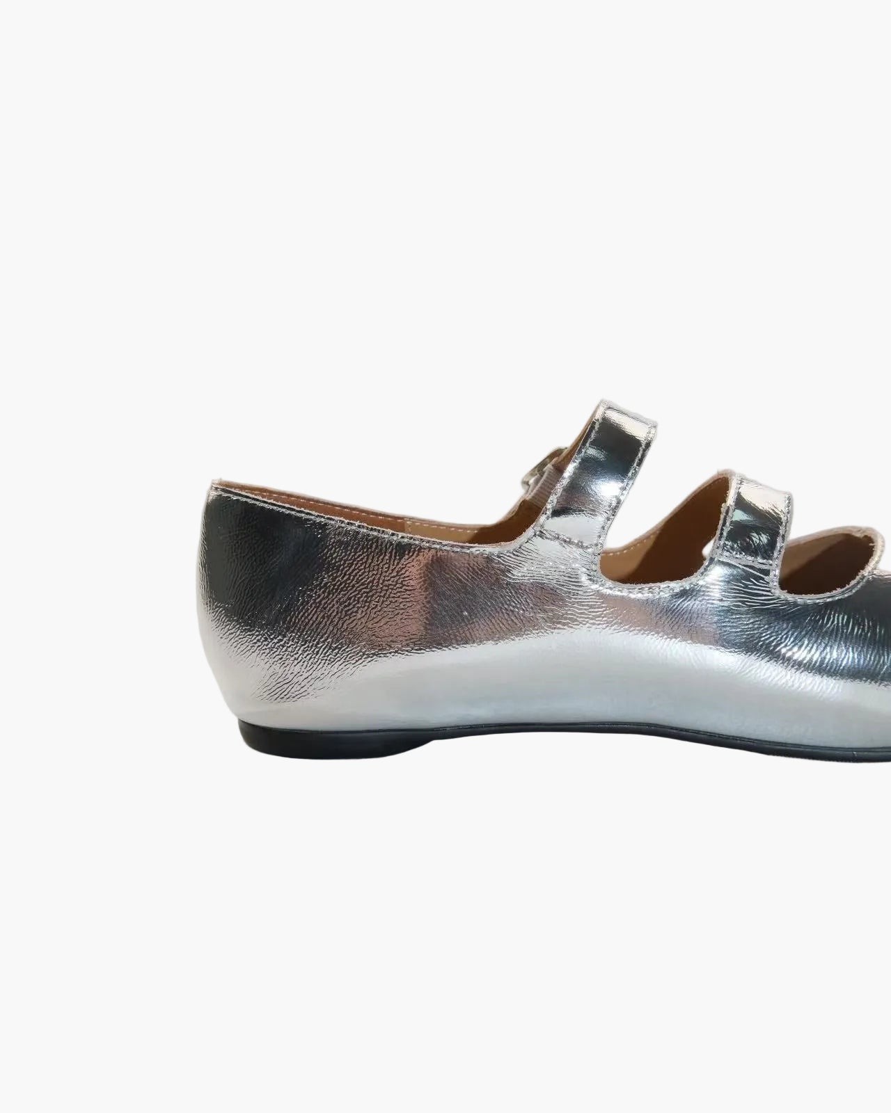 Double Straps Tabi Ballet Flats