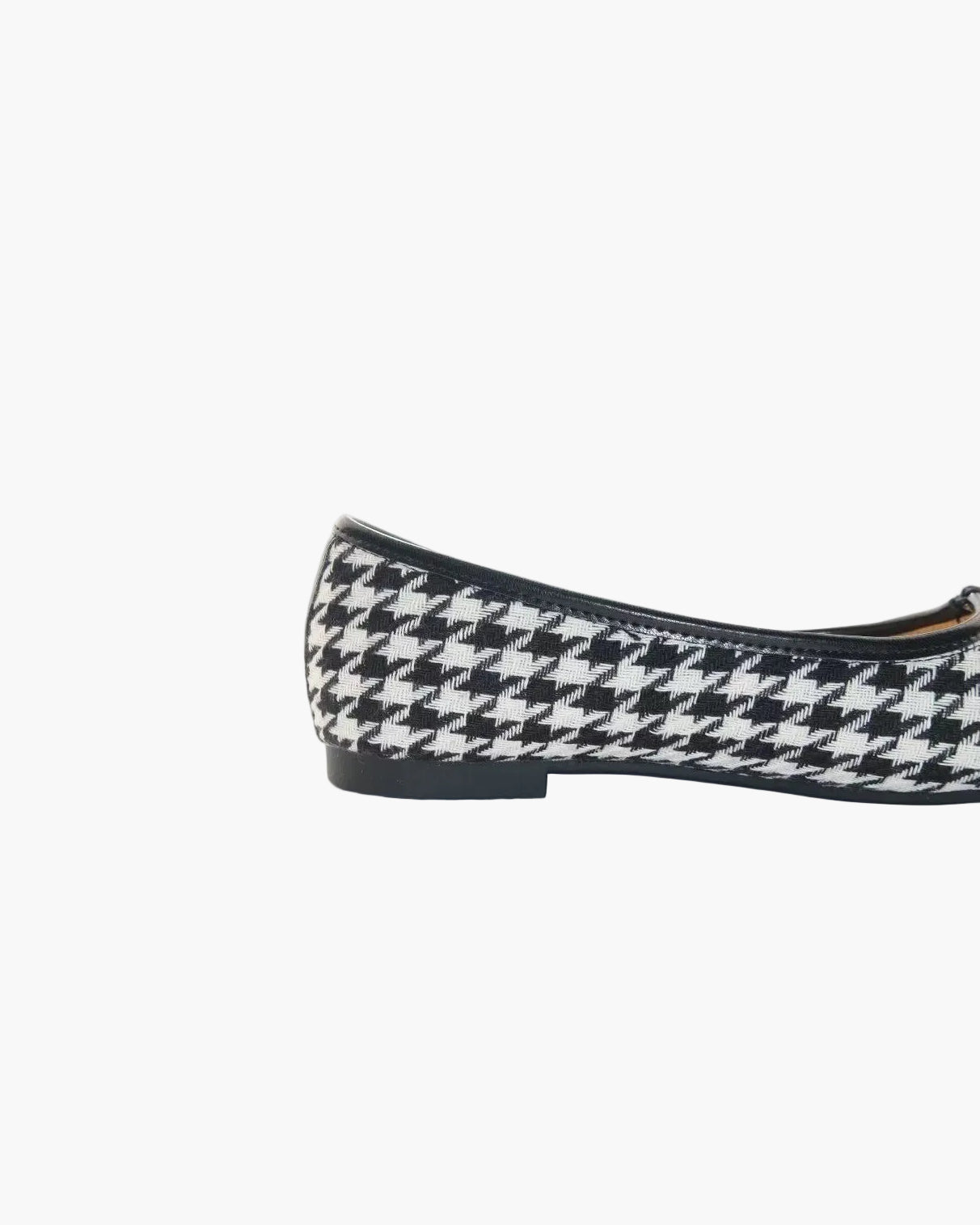 Plaid Tabi Ballet Flats