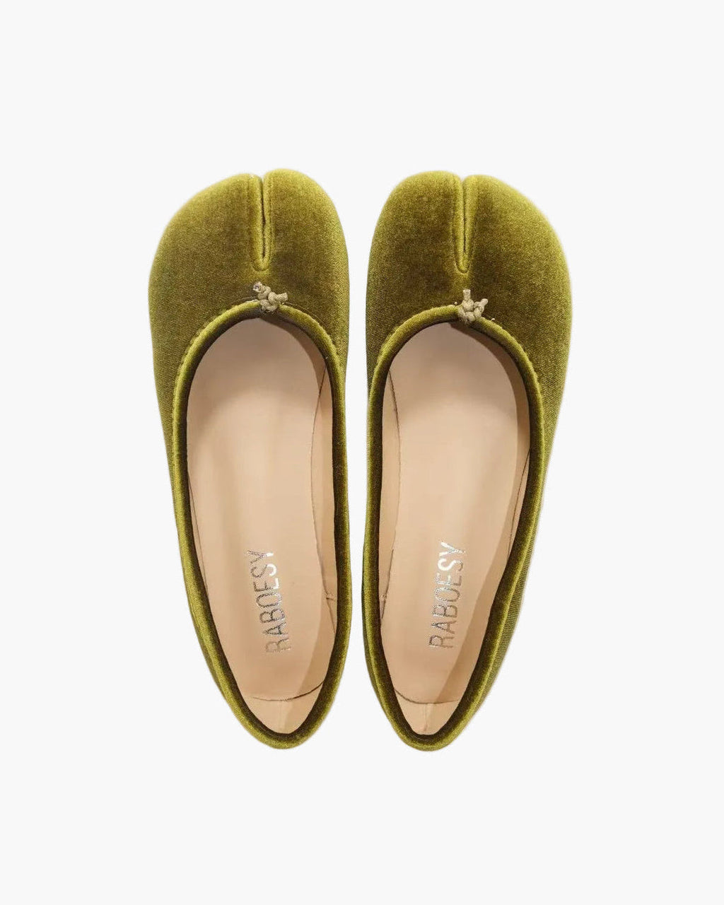 Velvet Tabi Ballet Flats