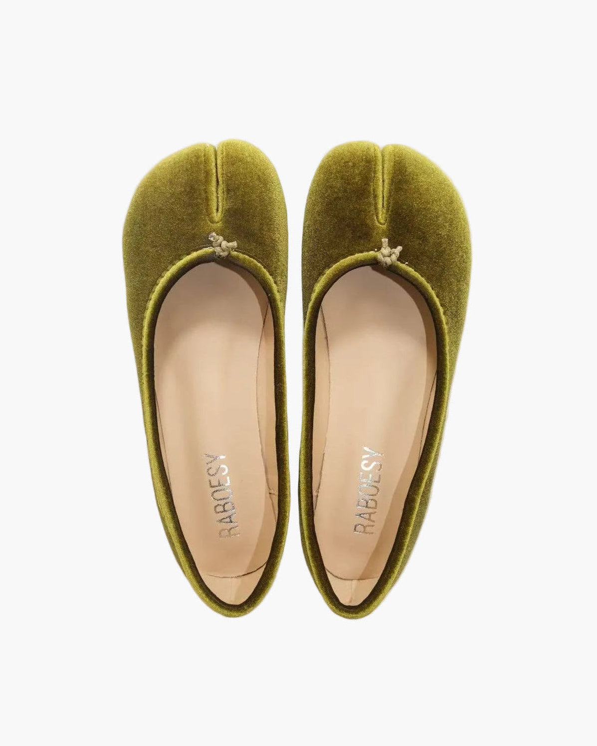 Velvet Tabi Ballet Flats