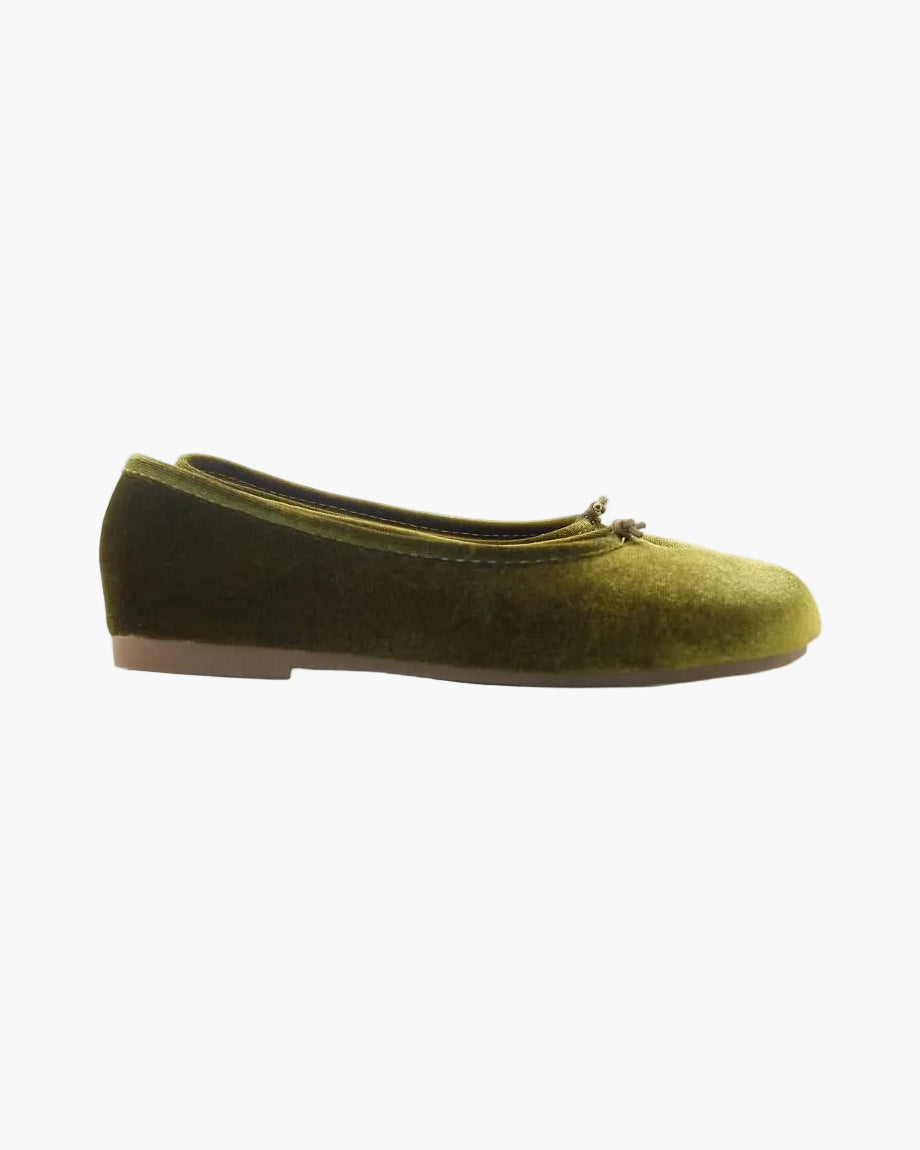 Velvet Tabi Ballet Flats