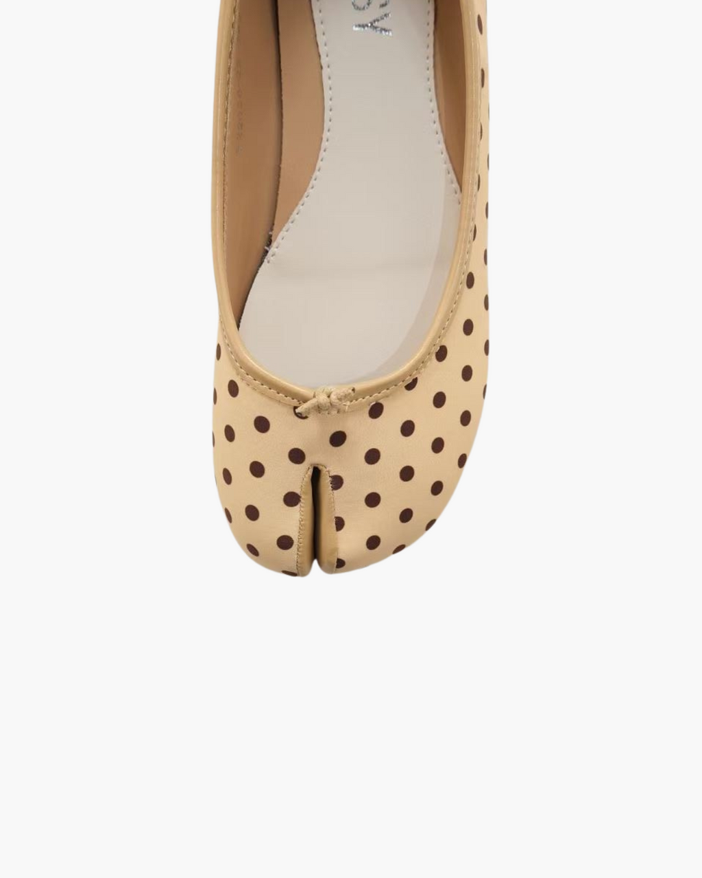 Satin Polka Dots Ballet Flats
