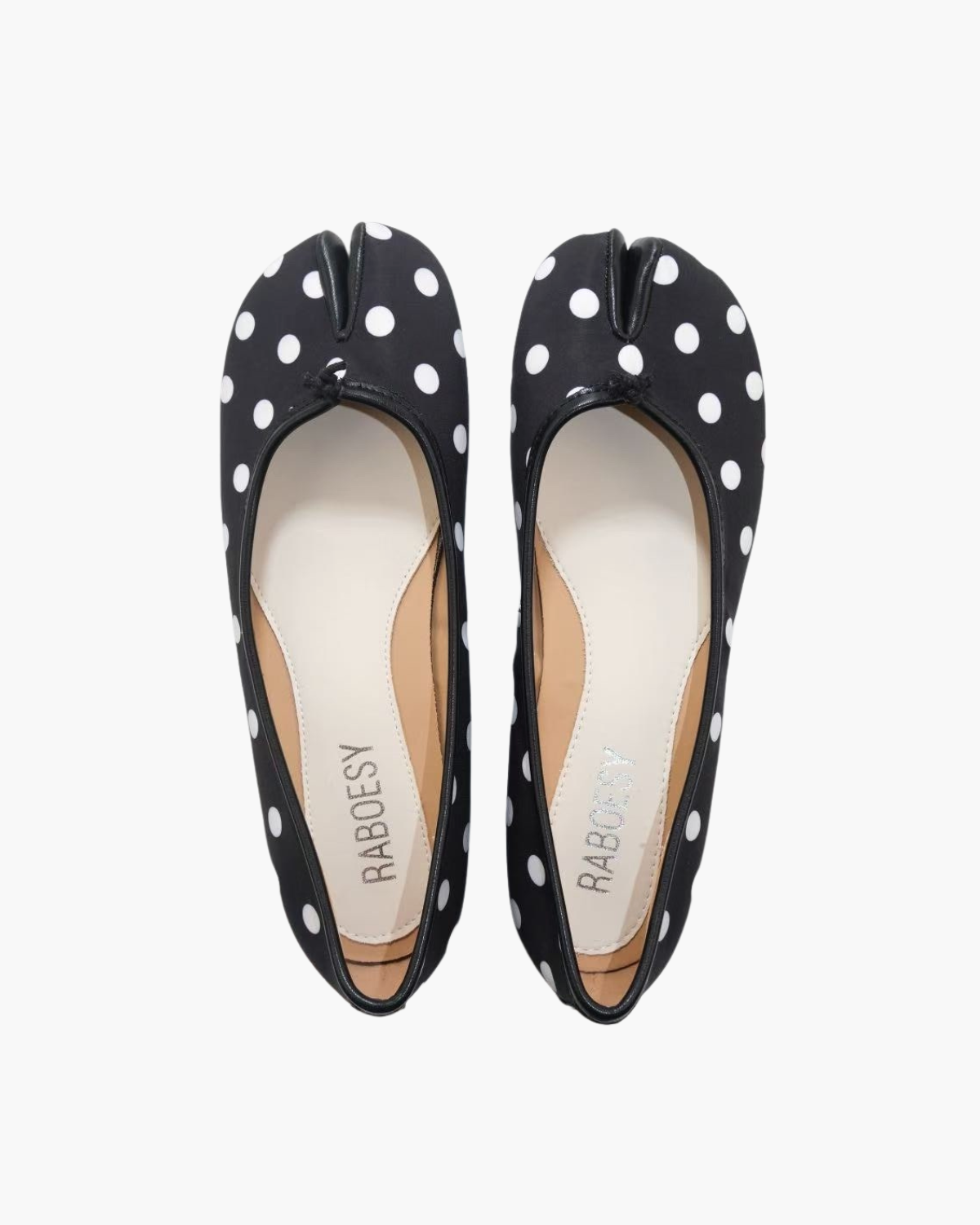 Polka Dots Tabi Ballet Flats