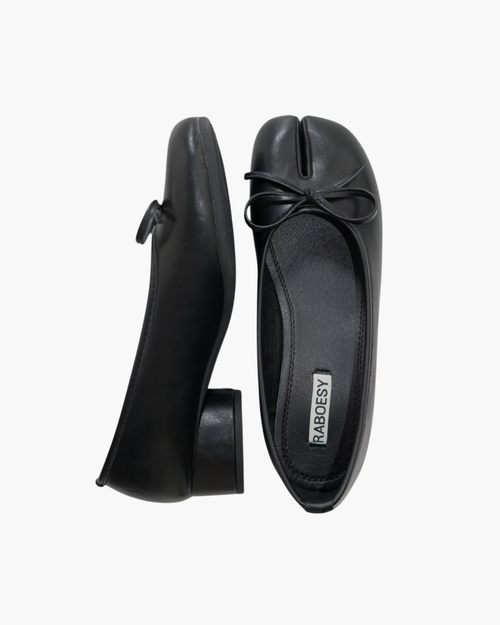 Bow Tie Tabi Pumps