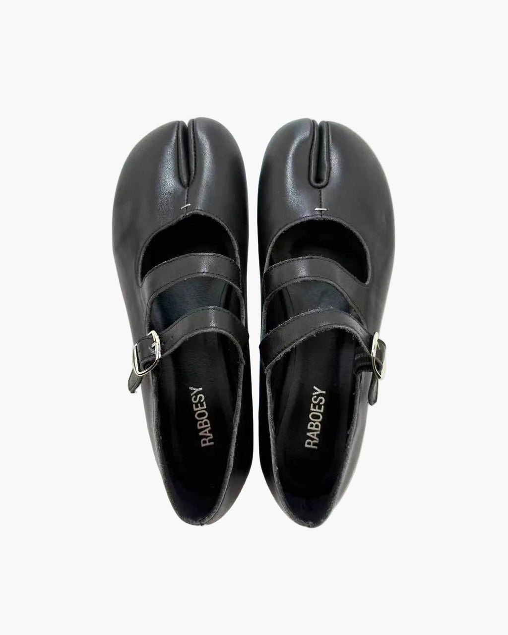 Double Straps Tabi Ballet Flats