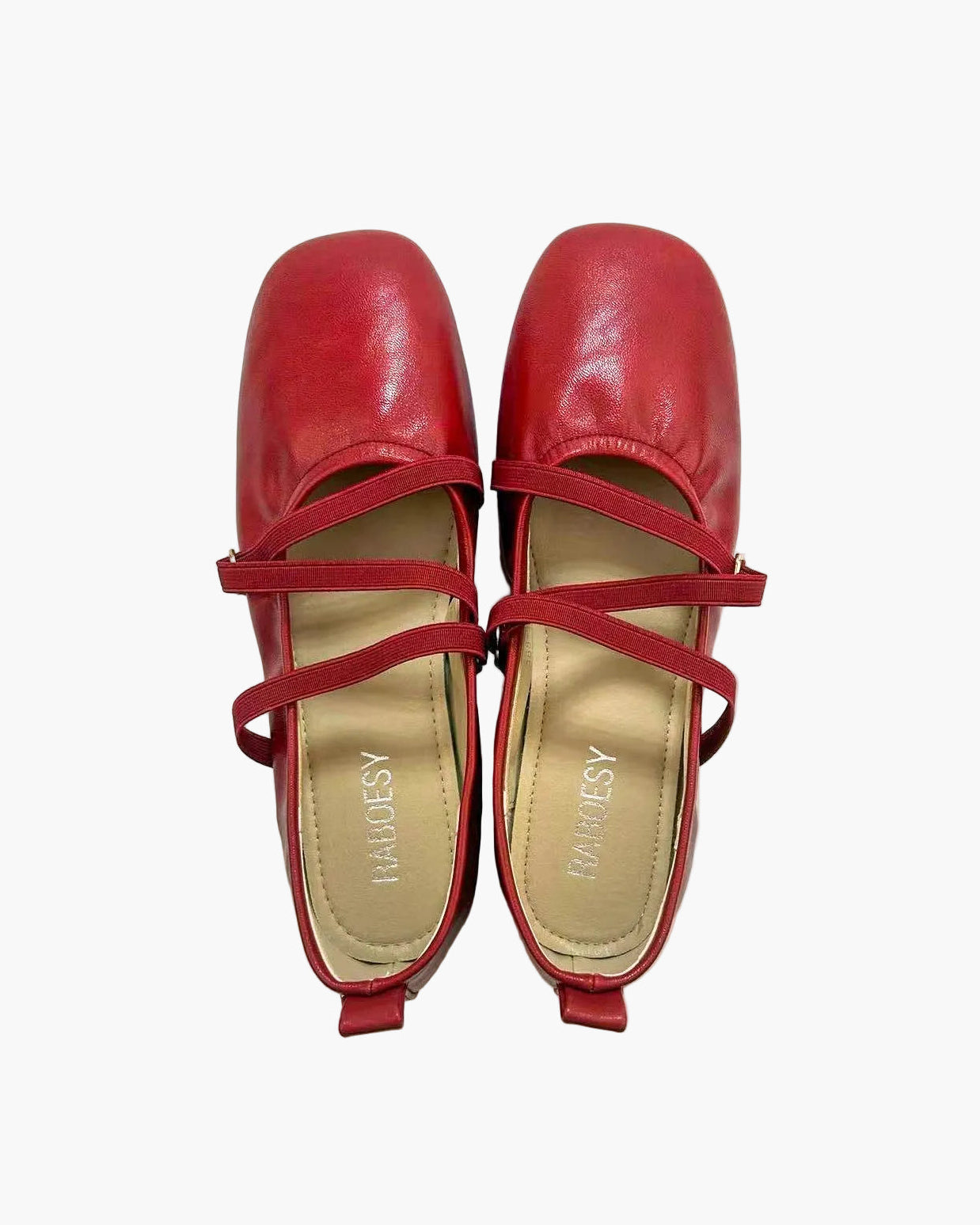 Cross Straps Foldable Ballet Flats