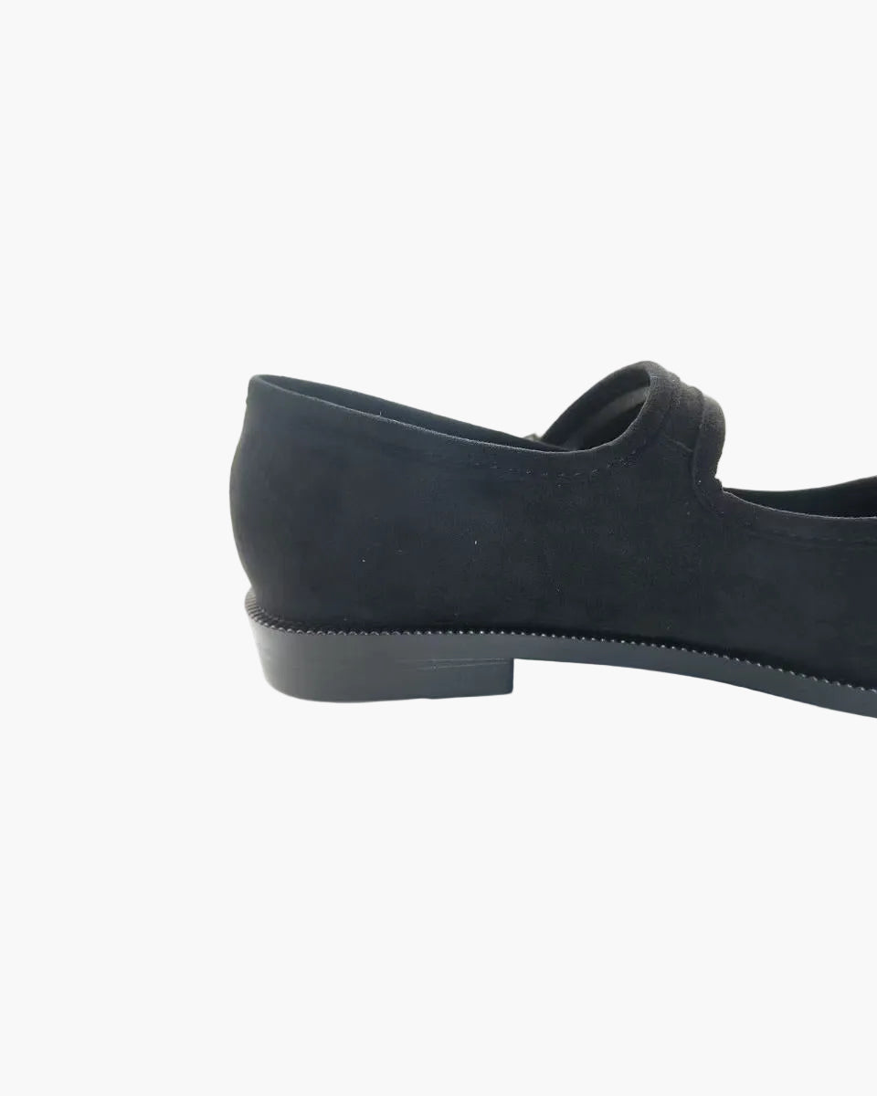 Suede Tabi Mary Jane Flats
