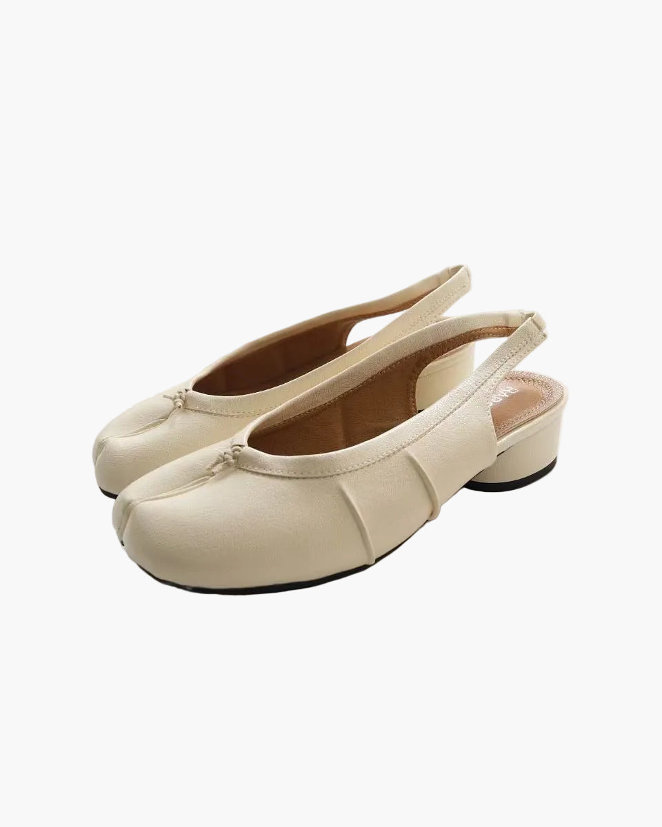 Wrinkles Tabi Sandal Pumps