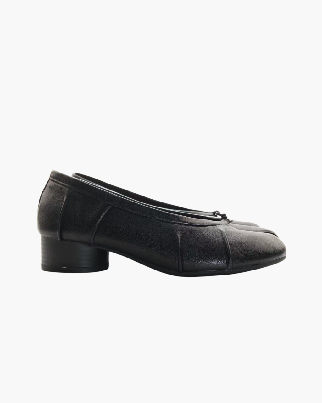 Wrinkles Tabi Pumps