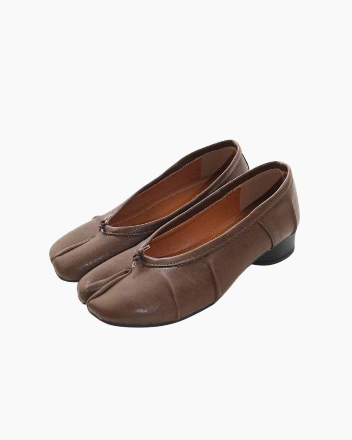 Wrinkles Tabi Pumps