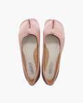 Satin Tabi Ballet Flats