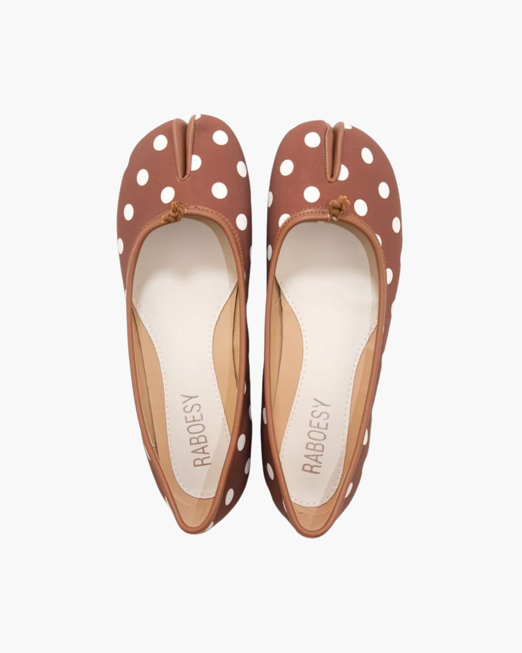 Polka Dots Tabi Ballet Flats
