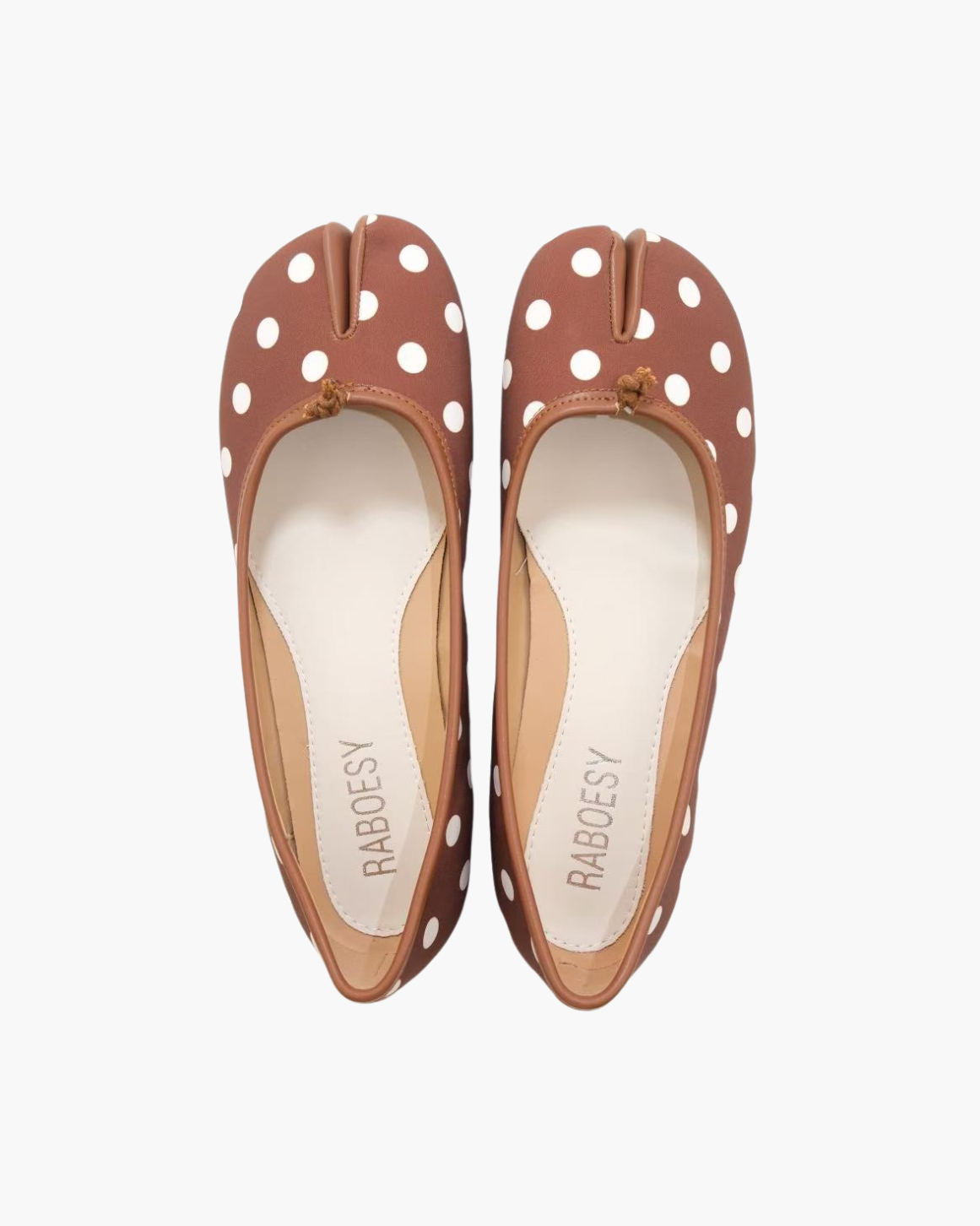 Polka Dots Tabi Ballet Flats