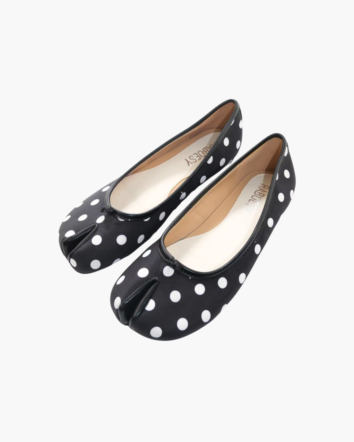 Polka Dots Tabi Ballet Flats