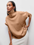 Long-sleeved Pullover Solid Color Sweater