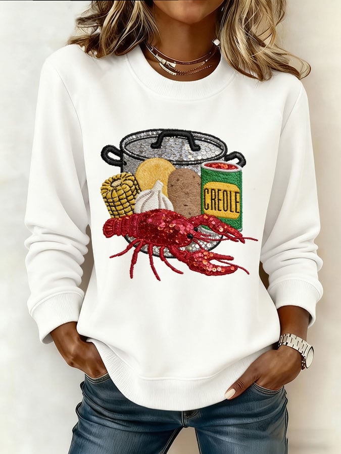 Women's casual carnival sweatshirt
