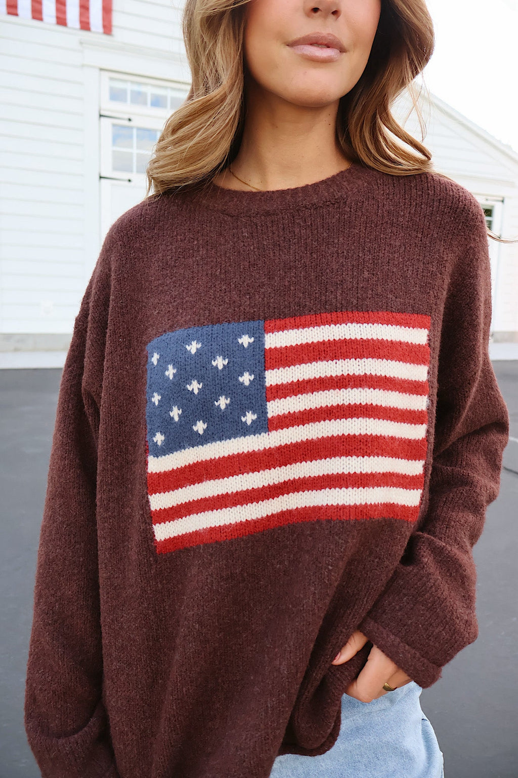 Old Glory Knit Sweater