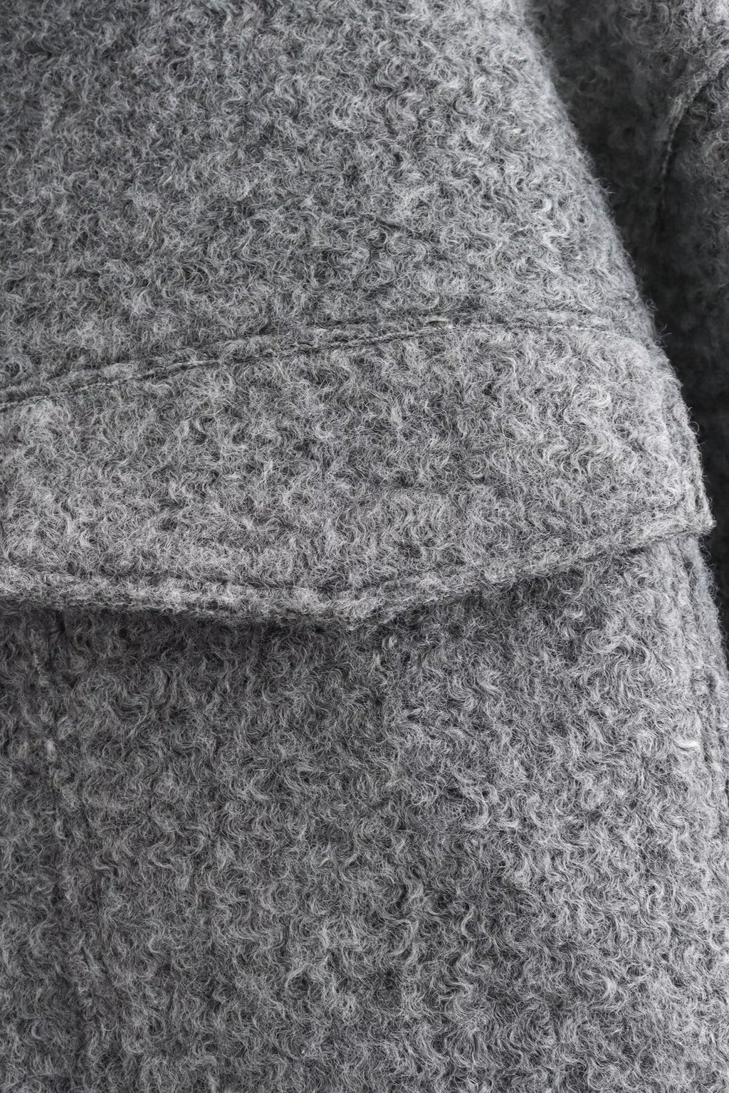 Cropped Boucle Zip Jacket