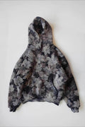 Leaf Print Pullover Hoodie