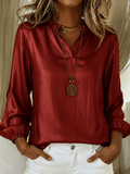 Women'S Casual Loose Panel Top