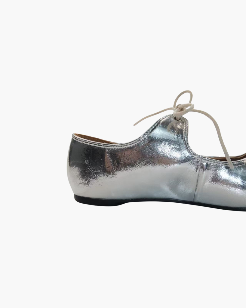 Lace Up Tabi Flats