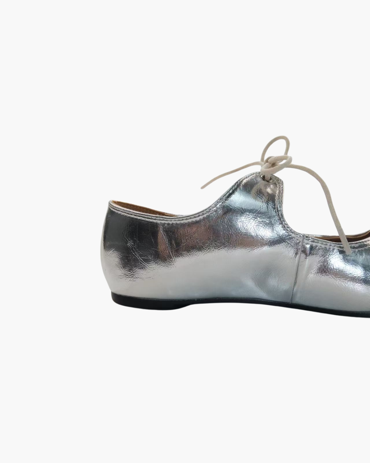 Lace Up Tabi Flats