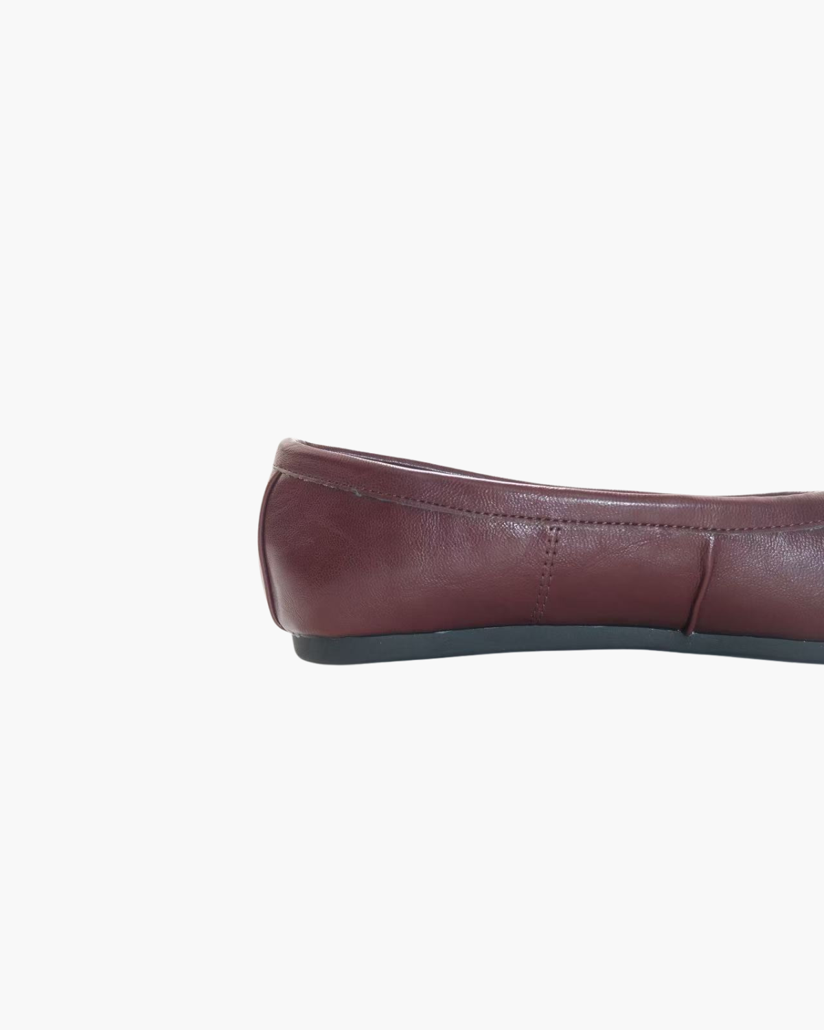 Wrinkles Tabi Ballet Flats