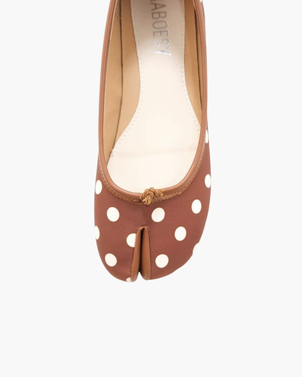 Polka Dots Tabi Ballet Flats