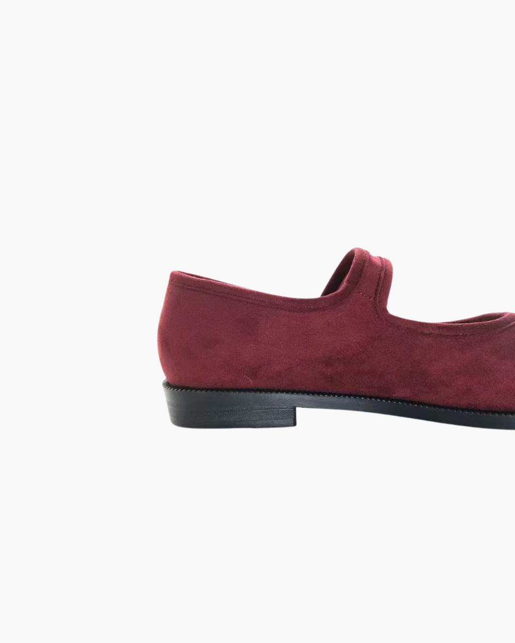 Suede Tabi Mary Jane Flats