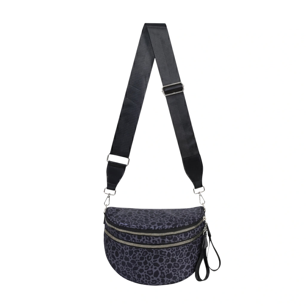 GoFree - The Roomiest Bum Bag (Silver Hardware)