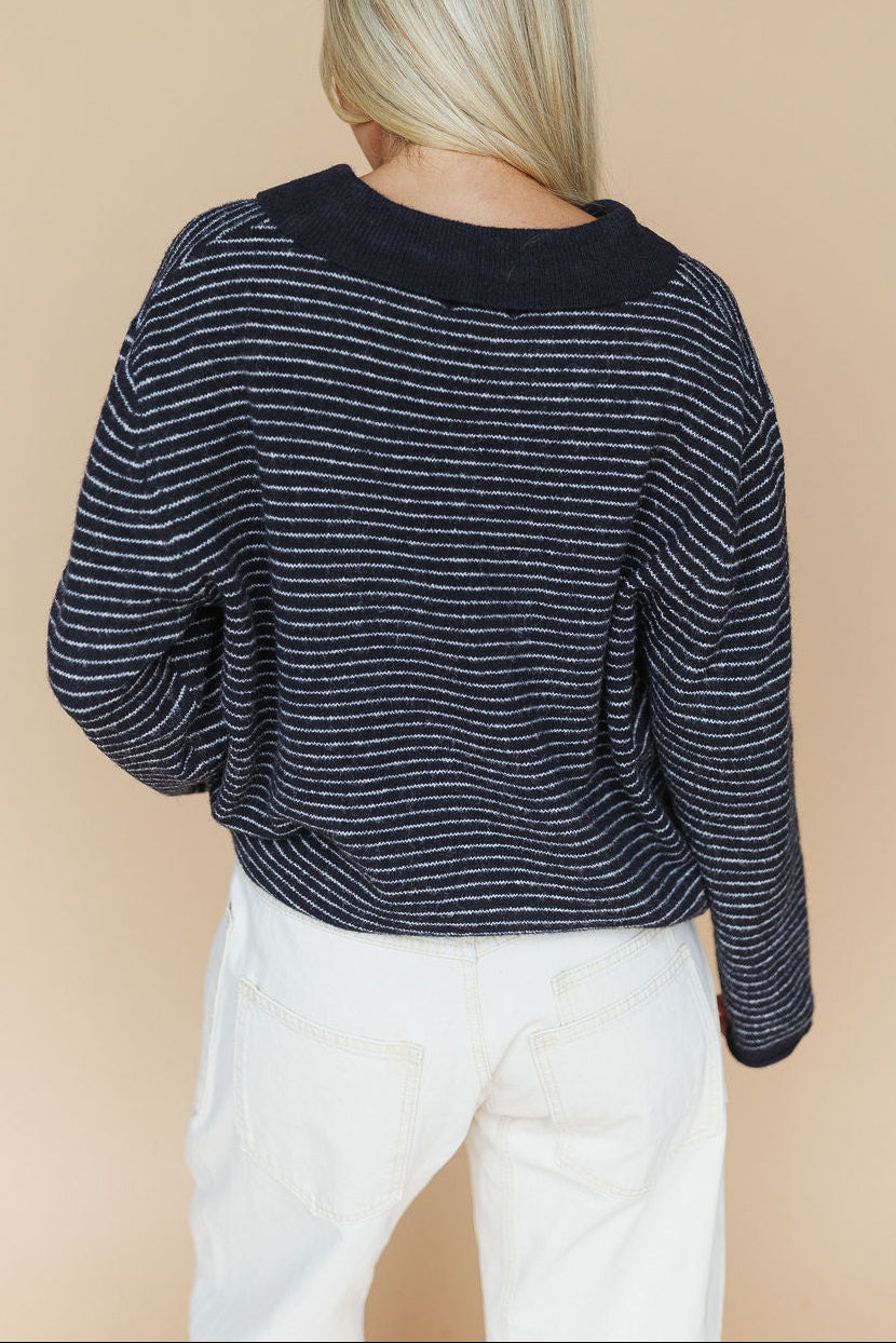 Logan Stripe Henley