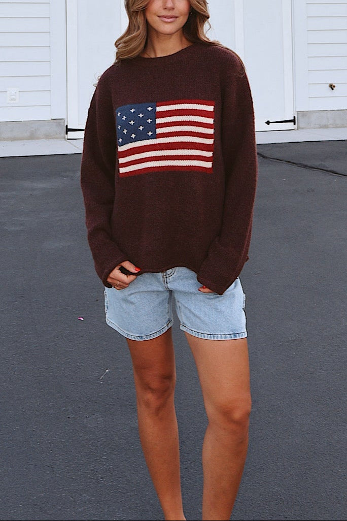Old Glory Knit Sweater