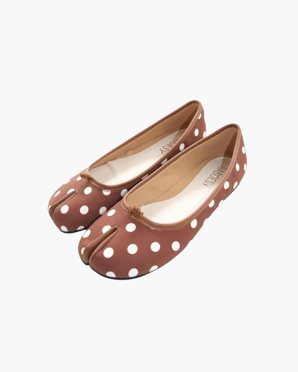Polka Dots Tabi Ballet Flats