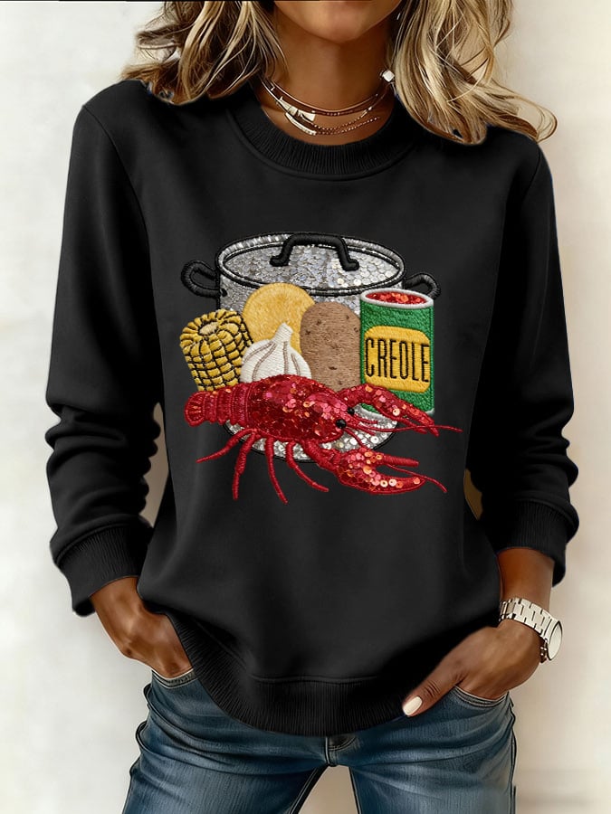 Women's casual carnival sweatshirt