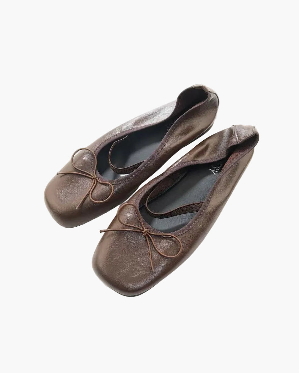 Round Toe Ballet Flats